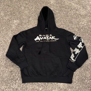 Nickelodeon Avatar Last Airbender Legend Of Aang Black Pullover Hoodie Medium